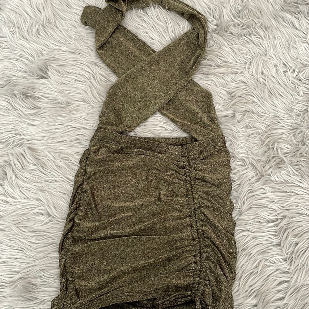 Mini shine dress